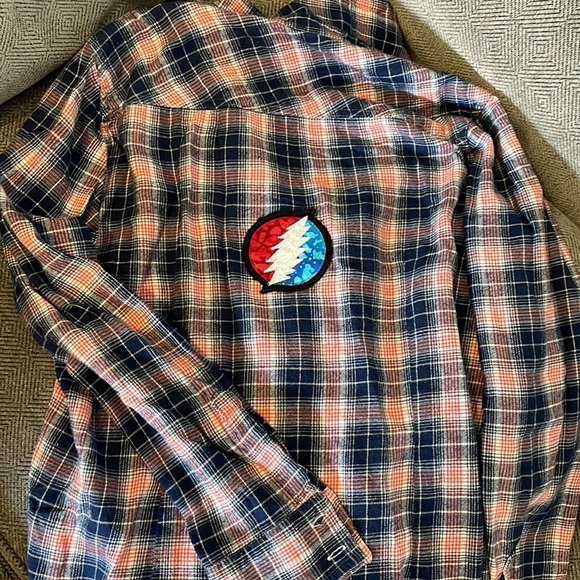 Grateful Dead Flannel sz M/L ♥️ - Picture 2 of 7